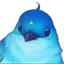 Hengquan Guo's blue bird portrait